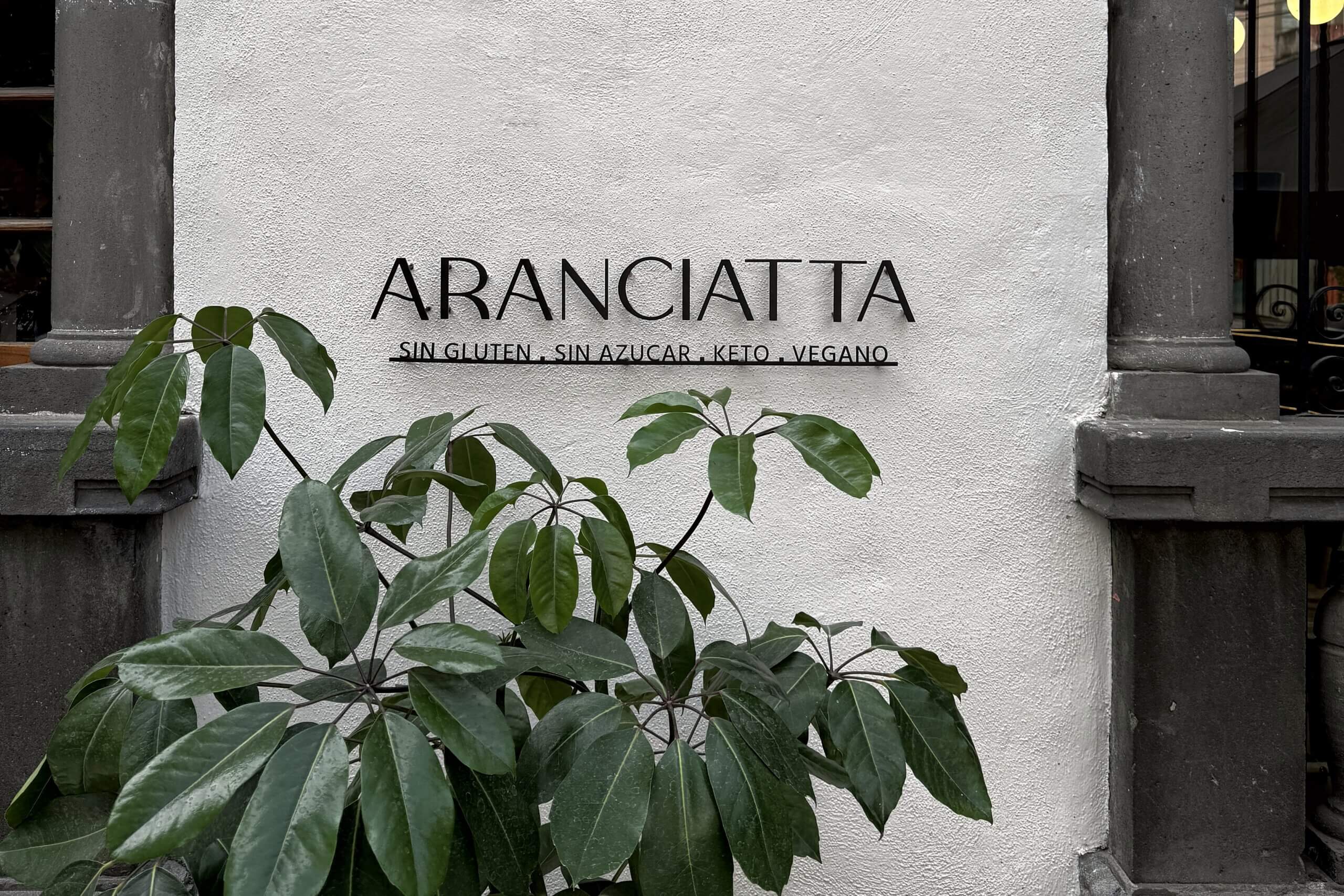 Letrero Aranciatta